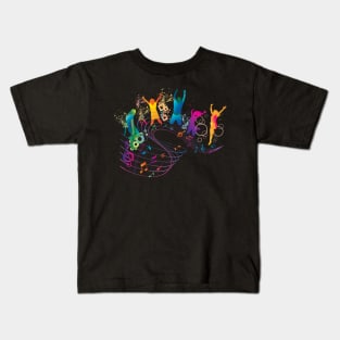 Colorful Dance Kids T-Shirt